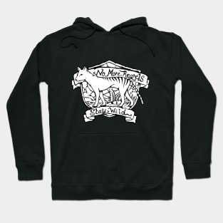 No More Regrets - Stay Wild - Tasmanian Tiger - Save the Tarkine Hoodie